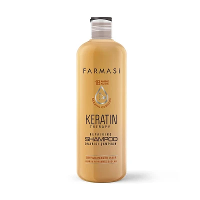 image of KERATIN THERAPY REPAIRING SHAMPOO 360 ML