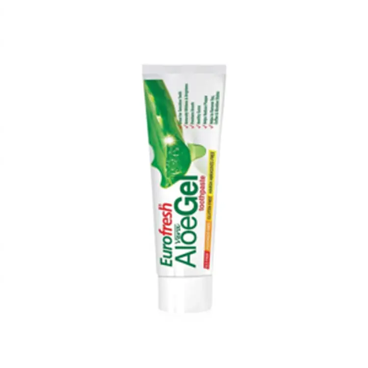 image of EUROFRESH TOOTHPASTE ALOEGEL ALOE VERA 112 GR